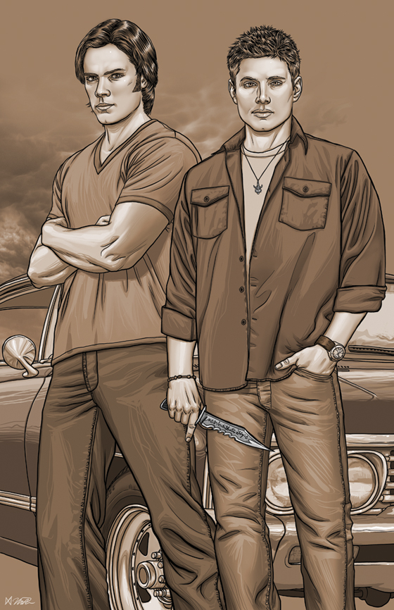 Digital-Doodle: Sam and Dean Winchester ~ Supernatural