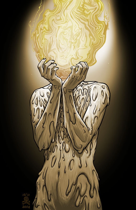 31 Days of Halloween 2014 18 of 31 CandleHead