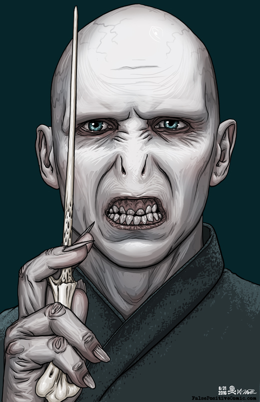 31 Days of Halloween 2016 Day 8: Lord Voldemort.