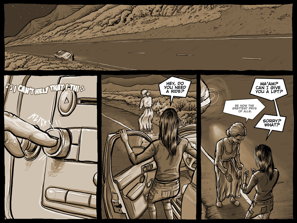 Wayfarer Page False Positive A Horror Sci Fi Fantasy Webcomic